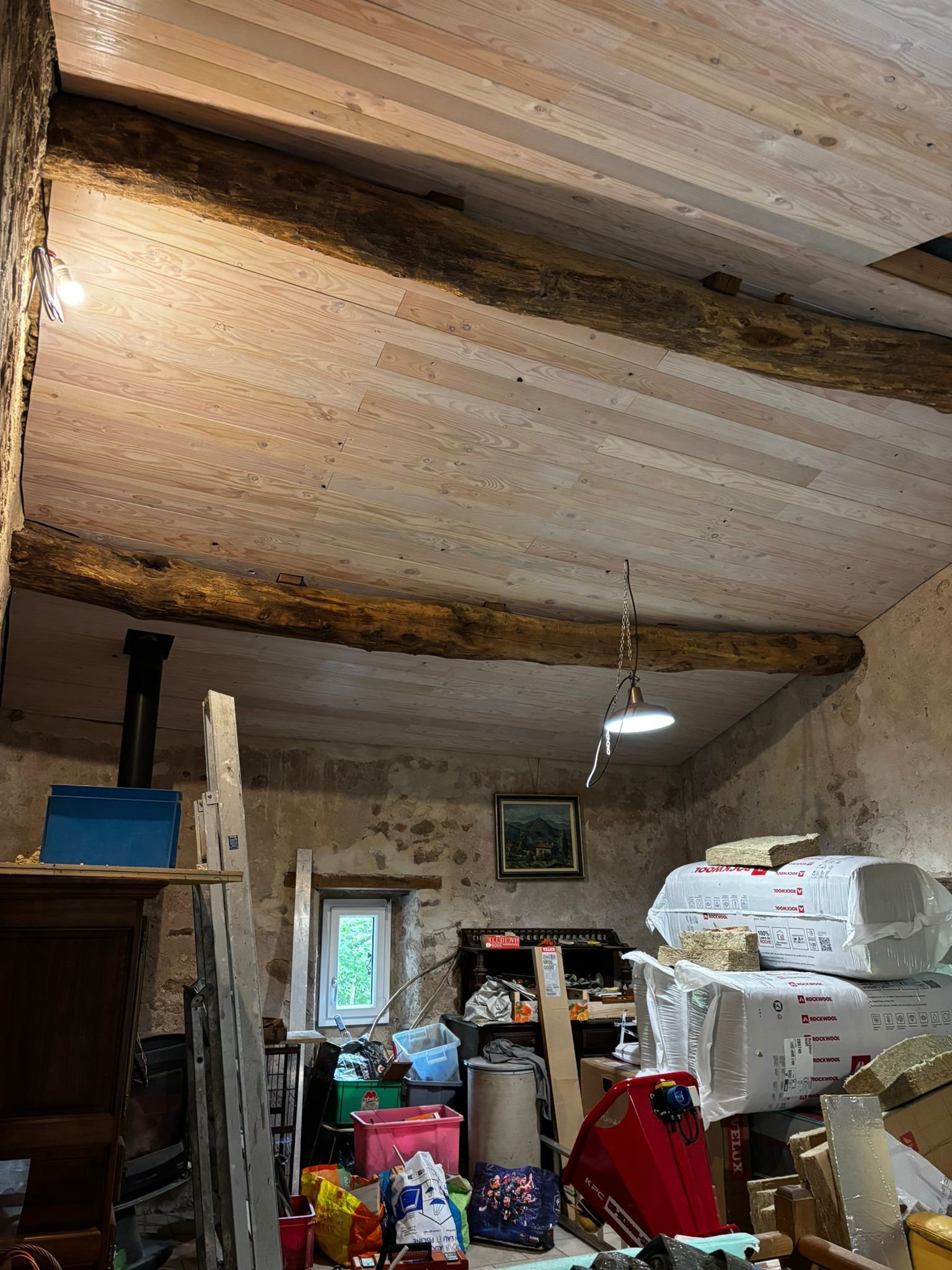 Charpente traditionnelle chêne