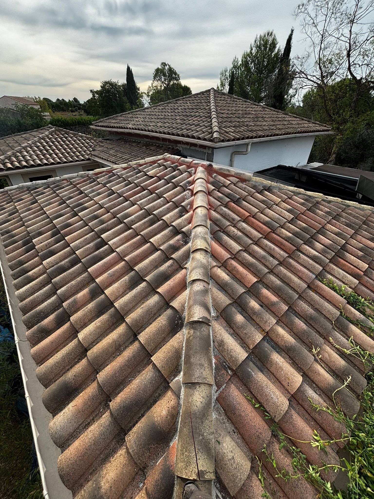 Toiture sur maison neuve